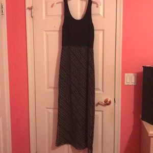 Vince camuto double slit maxi dress